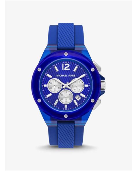 michael kors ladies watches tk maxx|Oversized Lennox Blue.